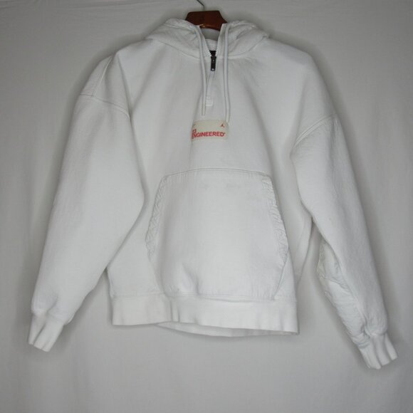 Nike Jordan 23 Engineered White Hoodie Sweatshirt Men's M Medium - Picture 9 of 14